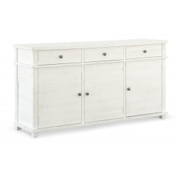 Bahut Bois Blanc 172x45x90cm