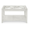 Table Basse Bois Blanc 100x100x45cm