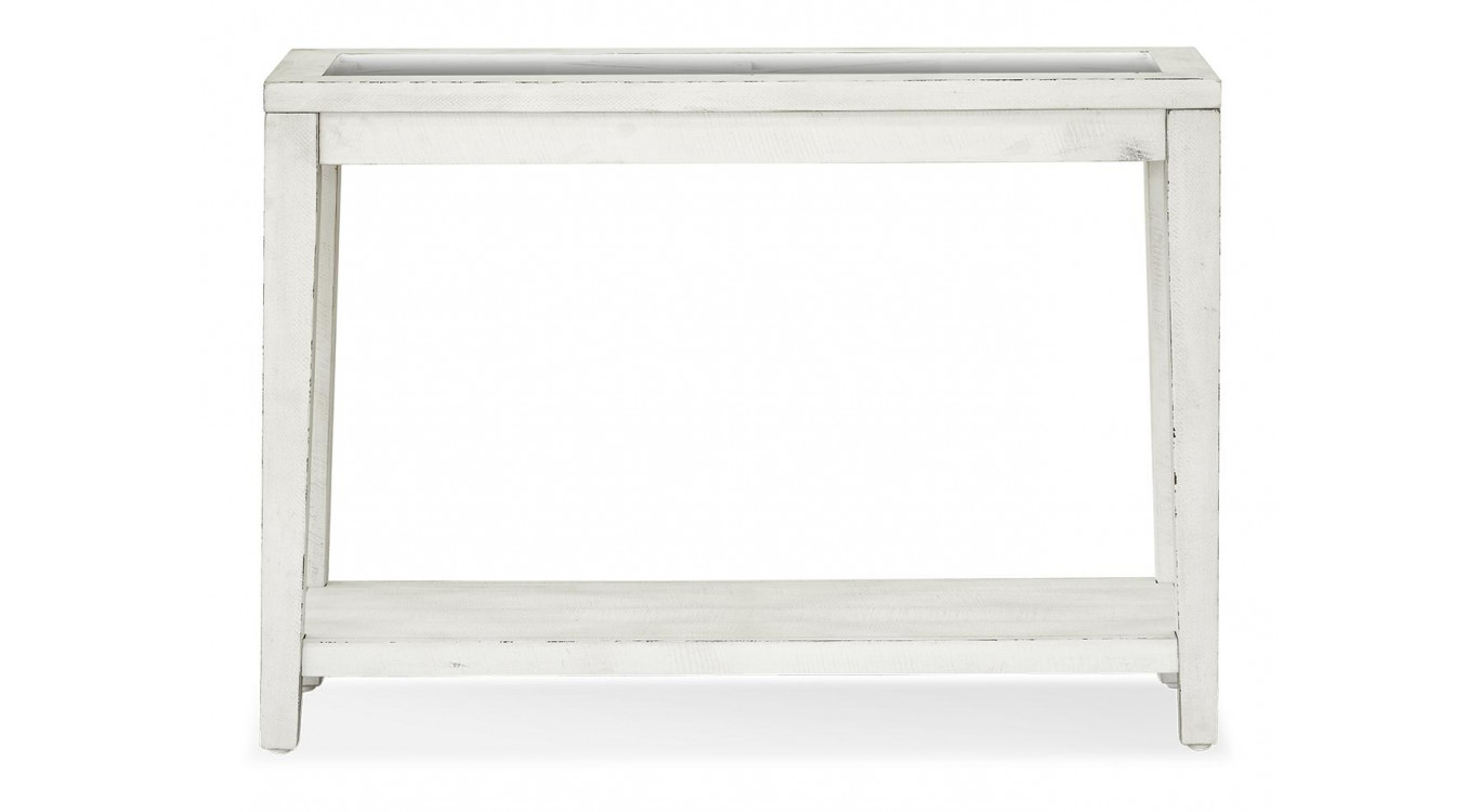 Console Bois Blanc 105x35.5x75cm