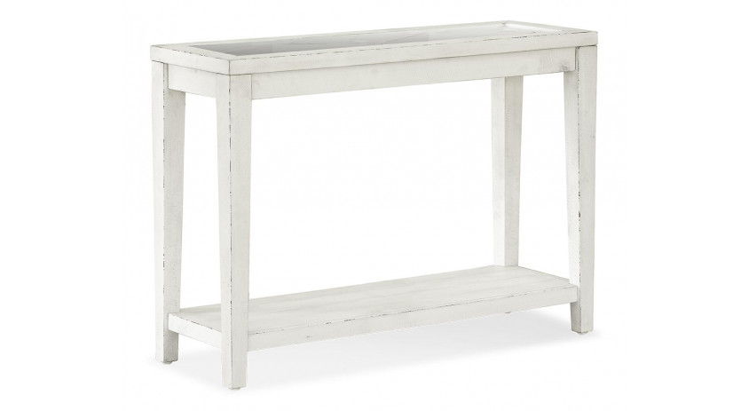 Console Bois Blanc 105x35.5x75cm