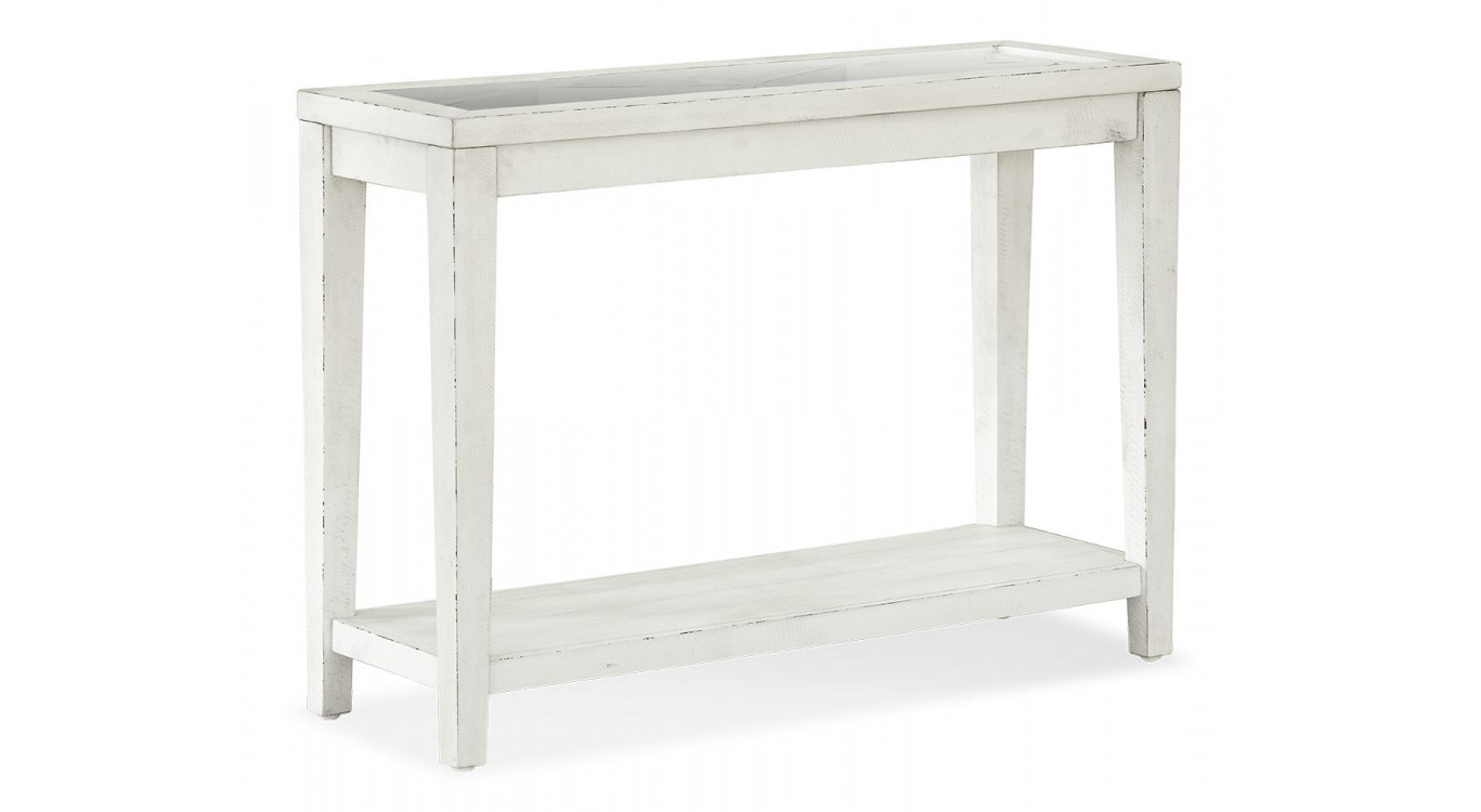 Console Bois Blanc 105x35.5x75cm