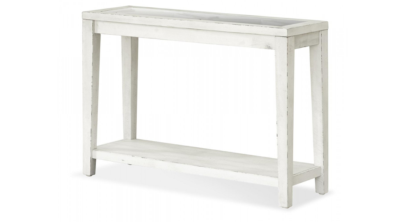 Console Bois Blanc 105x35.5x75cm