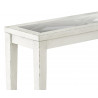 Console Bois Blanc 105x35.5x75cm