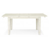 Table à Manger Bois Blanc 140-180x95x78.5cm