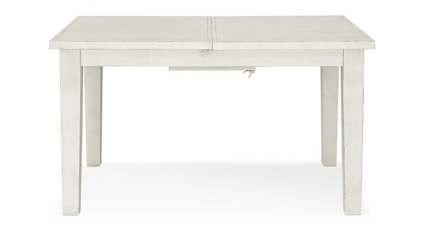 Table à Manger Bois Blanc 140-180x95x78.5cm