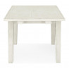 Table à Manger Bois Blanc 140-180x95x78.5cm