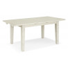 Table à Manger Bois Blanc 140-180x95x78.5cm