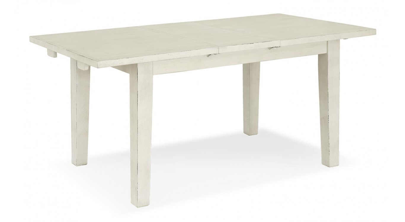 Table à Manger Bois Blanc 140-180x95x78.5cm