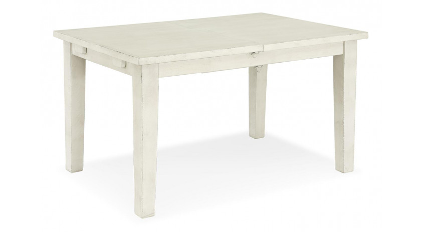 Table à Manger Bois Blanc 140-180x95x78.5cm