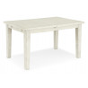 Table à Manger Bois Blanc 140-180x95x78.5cm