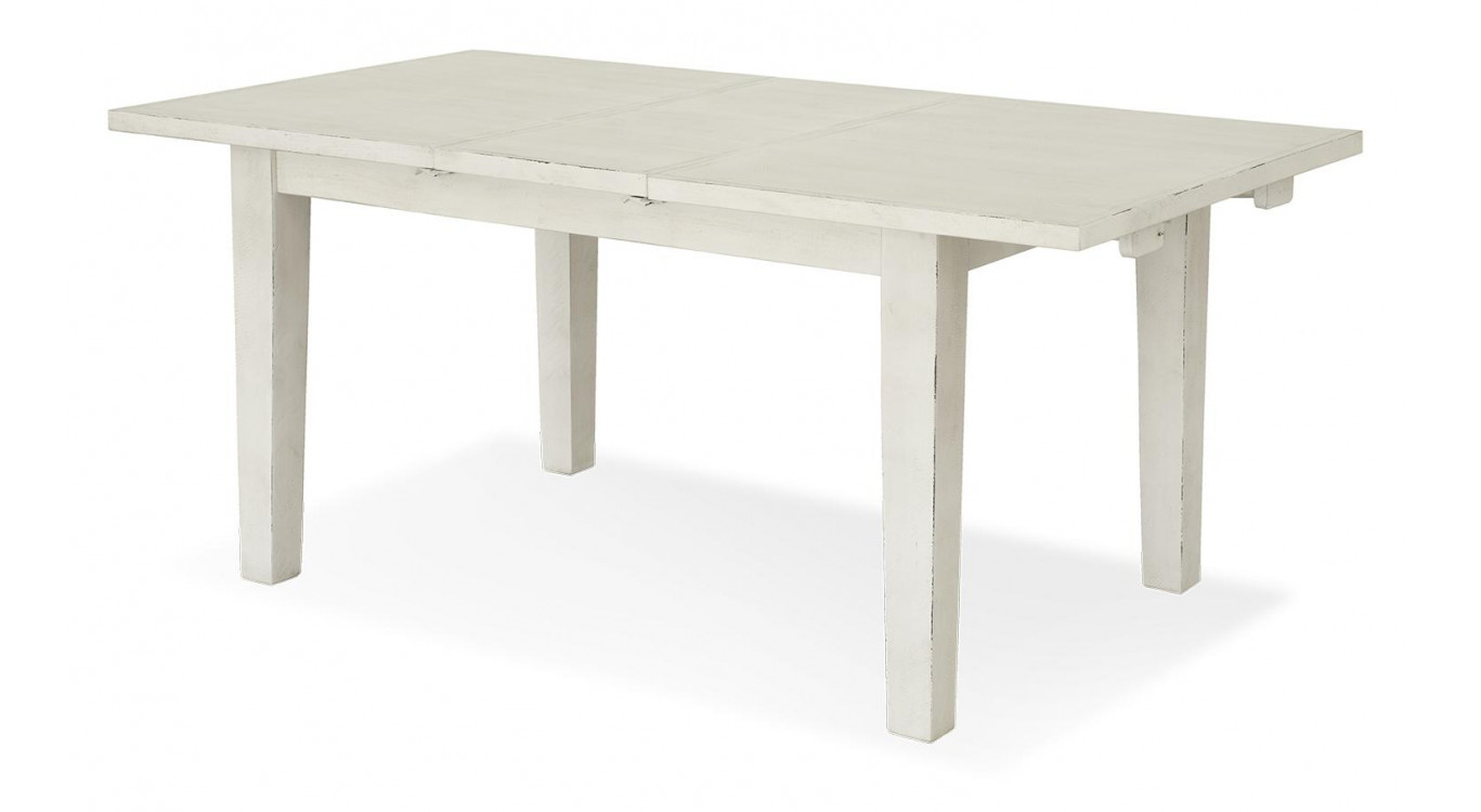 Table à Manger Bois Blanc 140-180x95x78.5cm