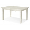 Table à Manger Bois Blanc 140-180x95x78.5cm