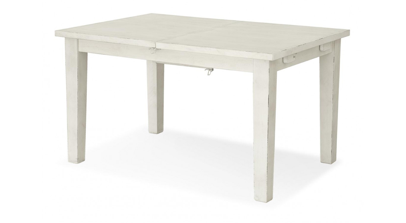 Table à Manger Bois Blanc 140-180x95x78.5cm