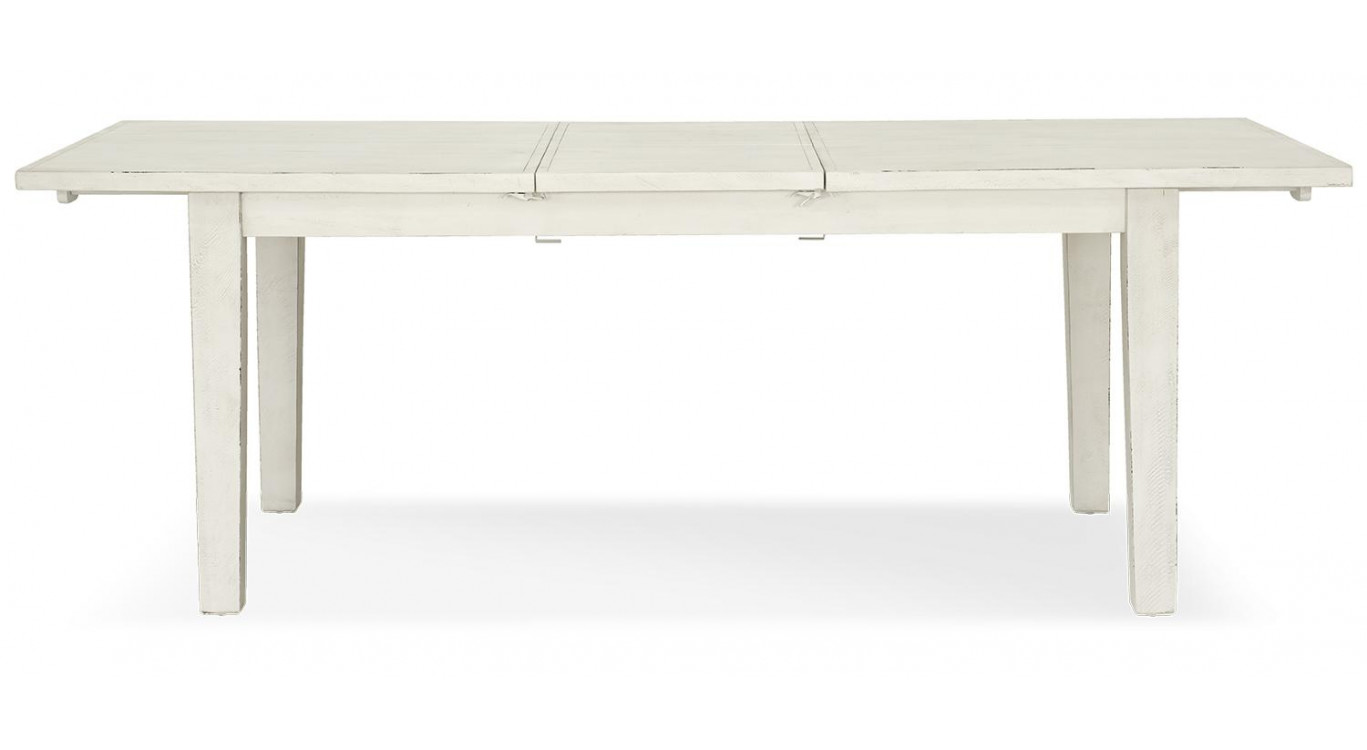 Table à Manger Bois Blanc 180-230x95x78.5cm