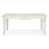 Table à Manger Bois Blanc 180-230x95x78.5cm