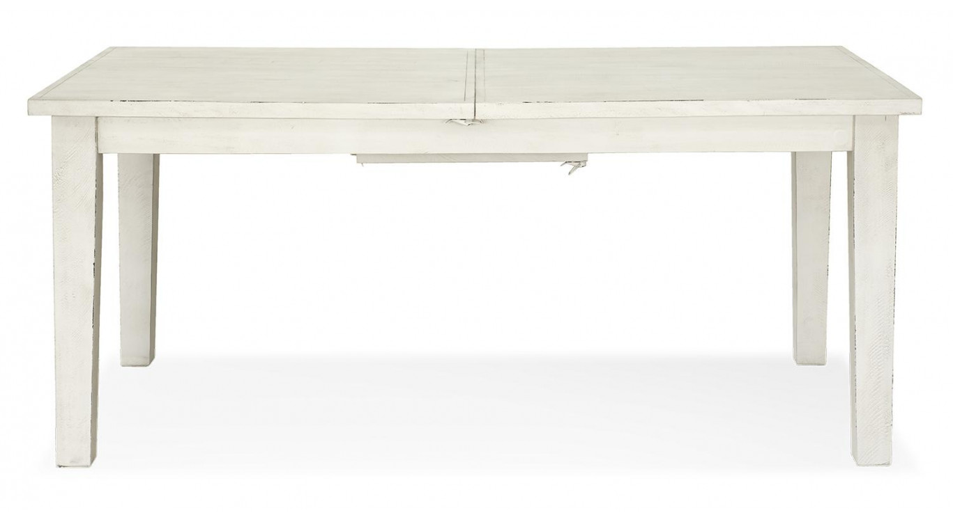 Table à Manger Bois Blanc 180-230x95x78.5cm