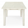 Table à Manger Bois Blanc 180-230x95x78.5cm