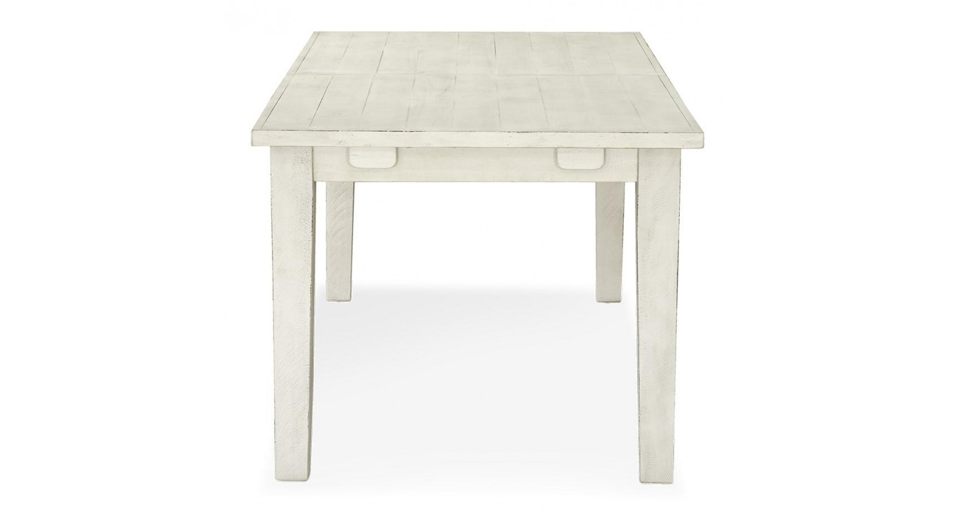 Table à Manger Bois Blanc 180-230x95x78.5cm