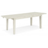 Table à Manger Bois Blanc 180-230x95x78.5cm