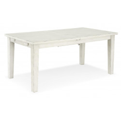 Table à Manger Bois Blanc 180-230x95x78.5cm