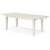 Table à Manger Bois Blanc 180-230x95x78.5cm