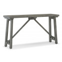 Grey Wooden Console 141x38x77cm