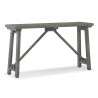 Grey Wooden Console 141x38x77cm