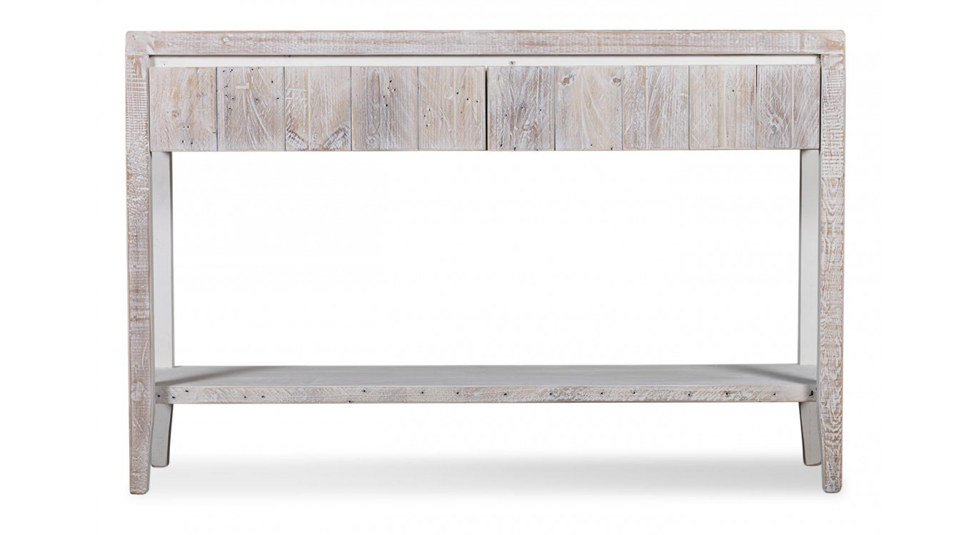 Console Bois Gris 120x35x78cm