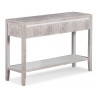 Console Bois Gris 120x35x78cm