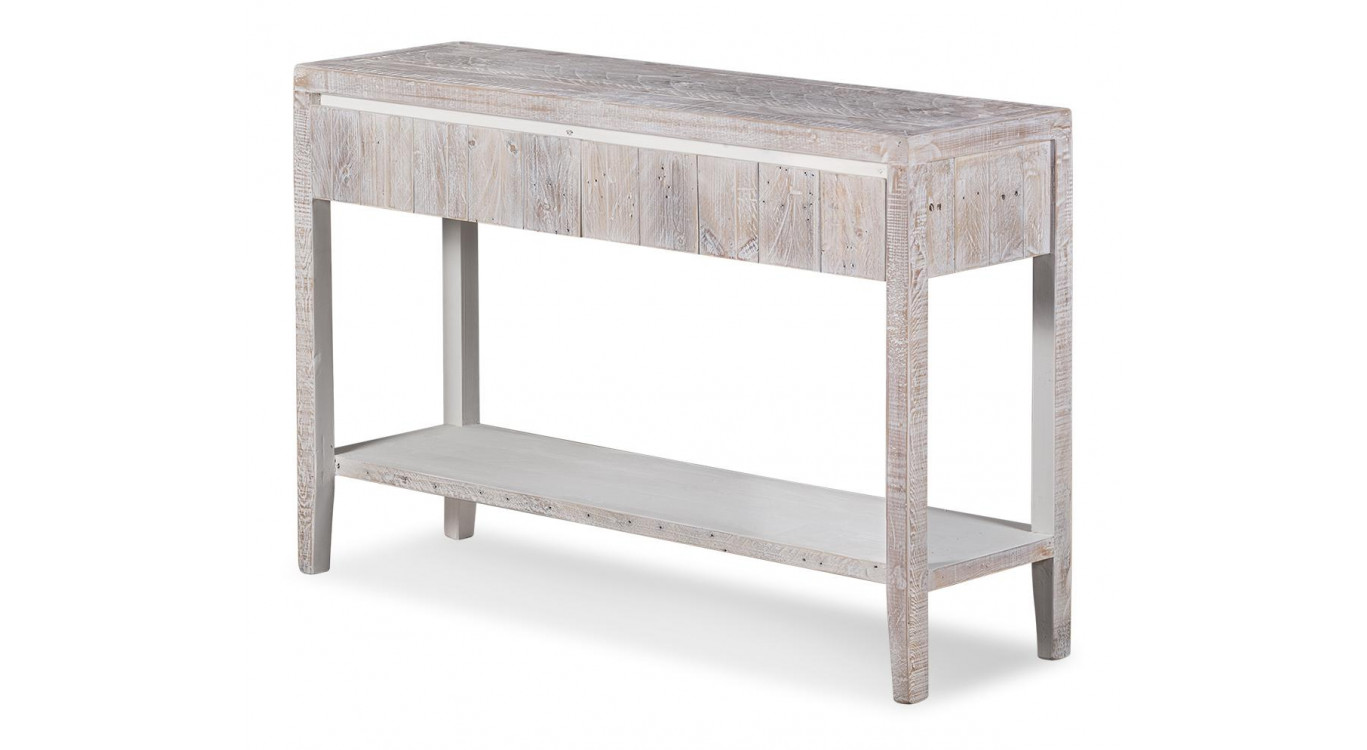 Console Bois Gris 120x35x78cm