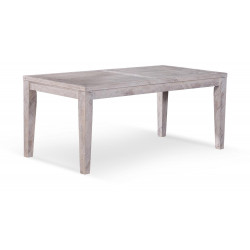 Table à Manger Bois Gris 180x90x76cm