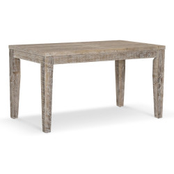 Table à Manger Bois Gris 140x80x76cm