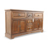 Buffet 5 Tiroirs Bois 124.5x33.5x72cm