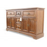 Buffet 5 Tiroirs Bois 124.5x33.5x72cm