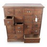 Commode Grainetier 18 Tiroirs Bois 92x34.5x99cm