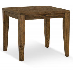 Table à Manger Bois Marron 90x90x78.5cm