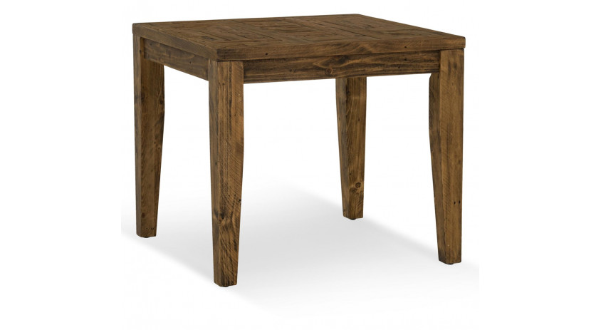 Table à Manger Bois Marron 90x90x78.5cm