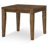 Table à Manger Bois Marron 90x90x78.5cm