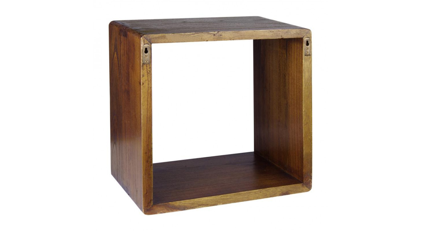 Etagère Bois Marron 40x25x40cm