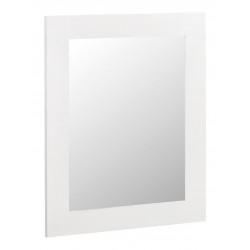 Miroir Bois Blanc 90x4x110cm