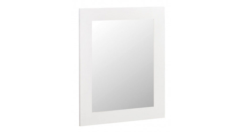 Miroir Bois Blanc 90x4x110cm