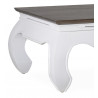 Table Basse Bois Blanc 60x60x40cm