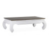 Table Basse Bois Blanc 125x70x40cm