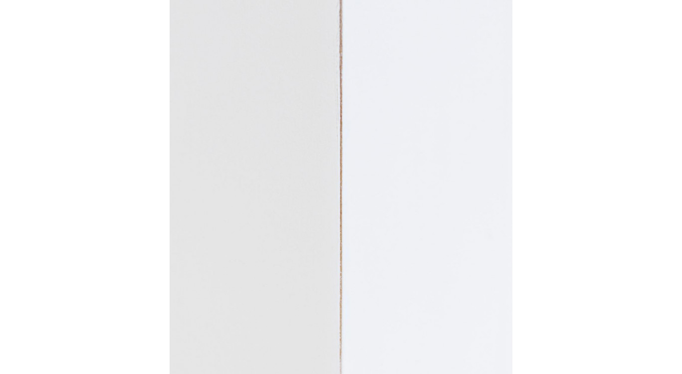 Vaisselier 4 Tiroirs Bois Bronze Blanc 110x40x180cm