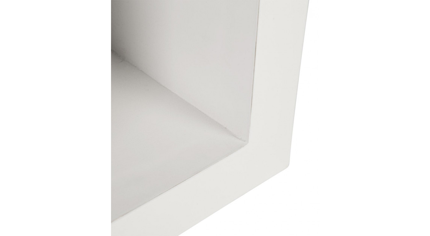 Etagère Bois Blanc 40x20x40cm