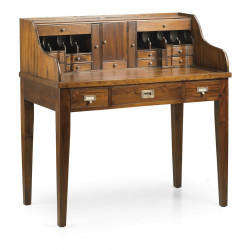 Bureau Bois Bronze Marron 102x60x106cm