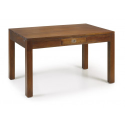 Table à Manger Bois Marron 140x85x78cm