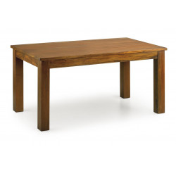 Table à Manger Bois Marron 160x90x78cm