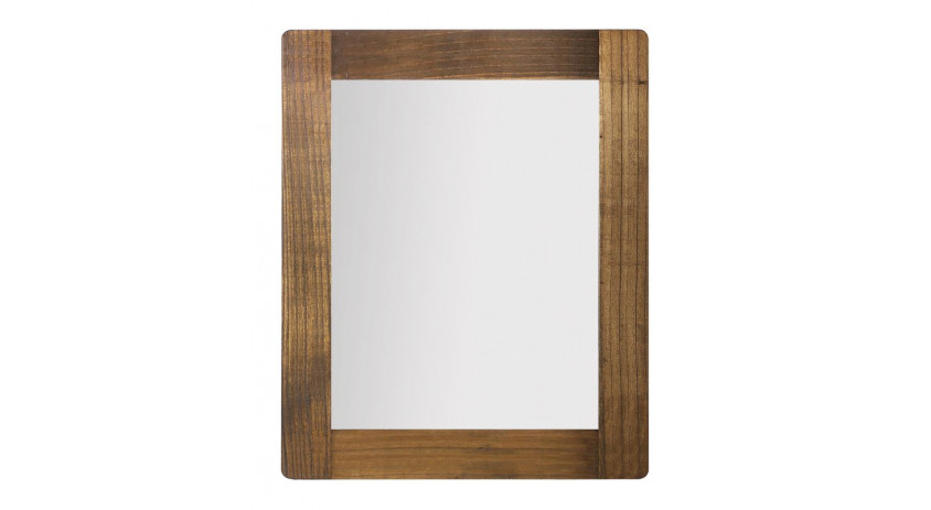 Miroir Bois Marron 80x3x100cm