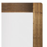 Miroir Bois Marron 80x3x100cm